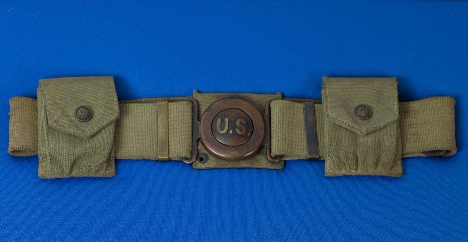 WWI US MILLS BELT