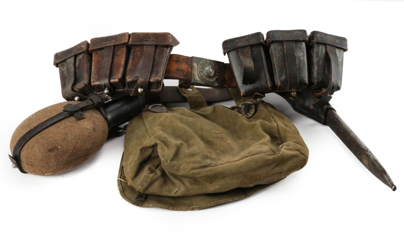 WWI PRUSSIAN COMBAT BELT GROUP