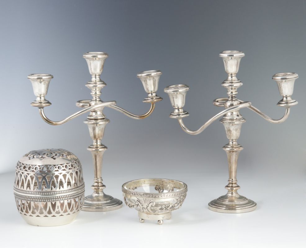 UNUSUAL STERLING SILVER OBJECTS