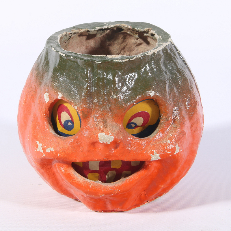 A PRESSED PAPER HALLOWEEN JACK-O-LANTERN