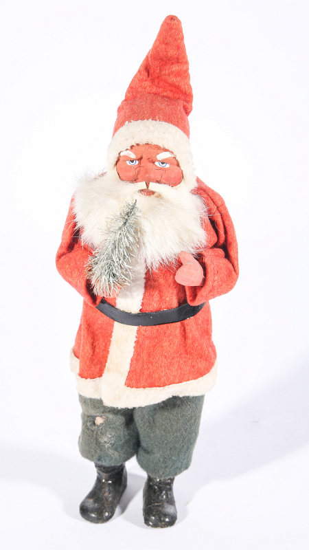 A CIRCA 1900 GERMAN FATHER CHRISTMAS SANTA FIGURE