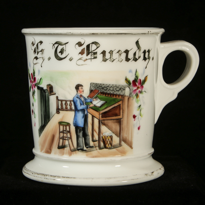 A CLERK OR ACCOUNTANT OCCUPATIONAL SHAVING MUG