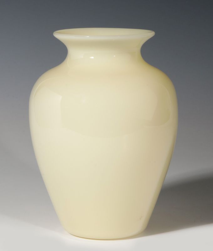 A STEUBEN IVORY VASE