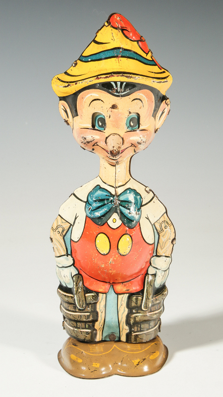 MARX PINOCCHIO TIN LITHO WIND UP TOY 