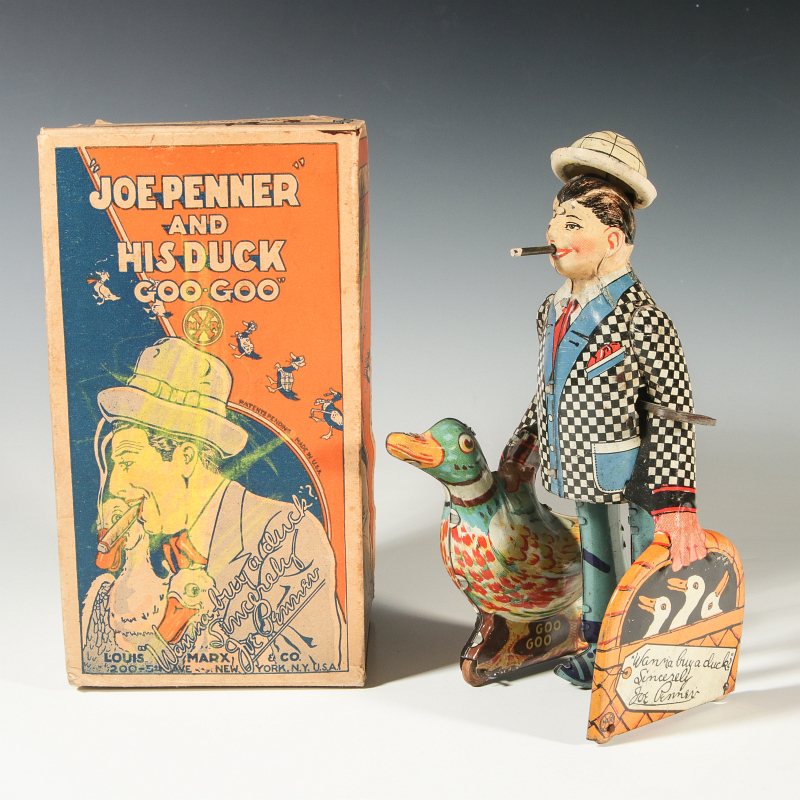 MARX JOE PENNER TIN LITHO WIND-UP TOY