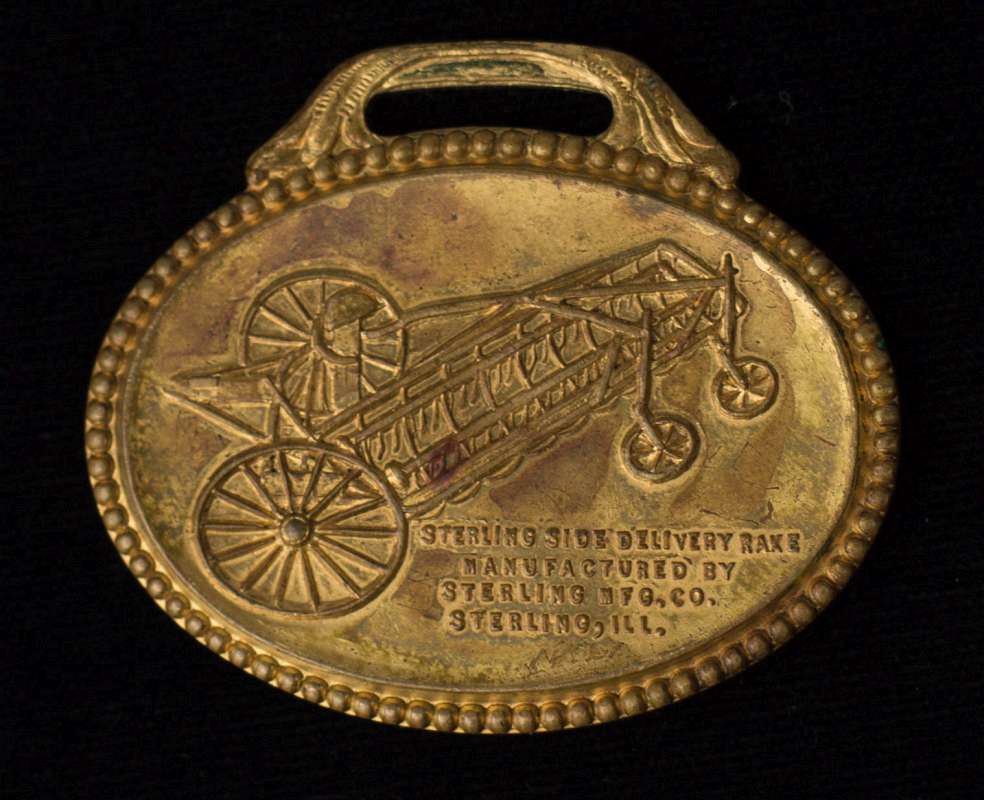 STERLING MFG CO SIDE DELIVERY RAKE ADVERTISING FOB