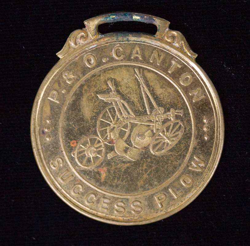 P. & O. CANTON SUCCESS PLOW ADVERTISING FOB