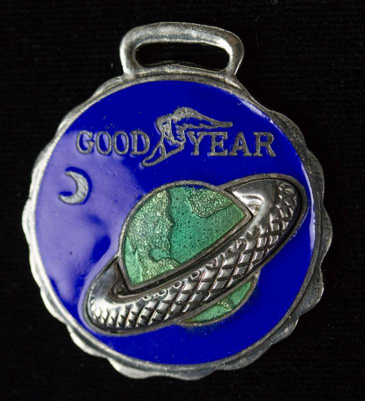 GOODYEAR AUTOMOTIVE TIRES ENAMEL ADVERTISING FOB