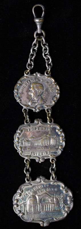 A 1909 ALASKA YUKON PACIFIC EXPO WATCH FOB