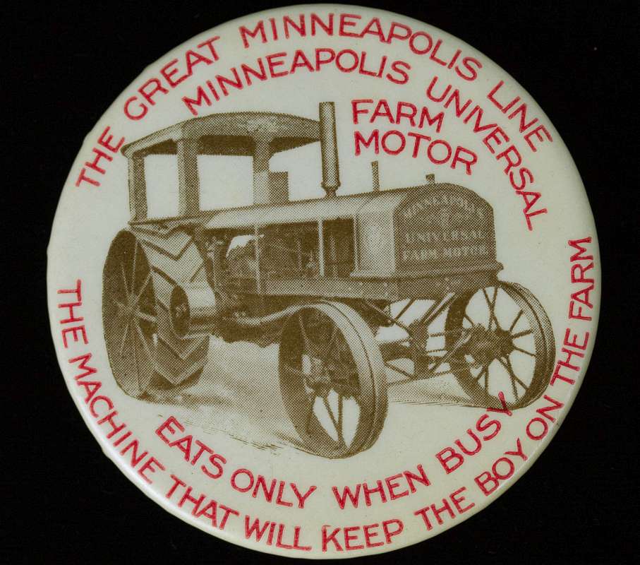 MINNESOTA UNIV. FARM MOTOR ADVTG POCKET MIRROR