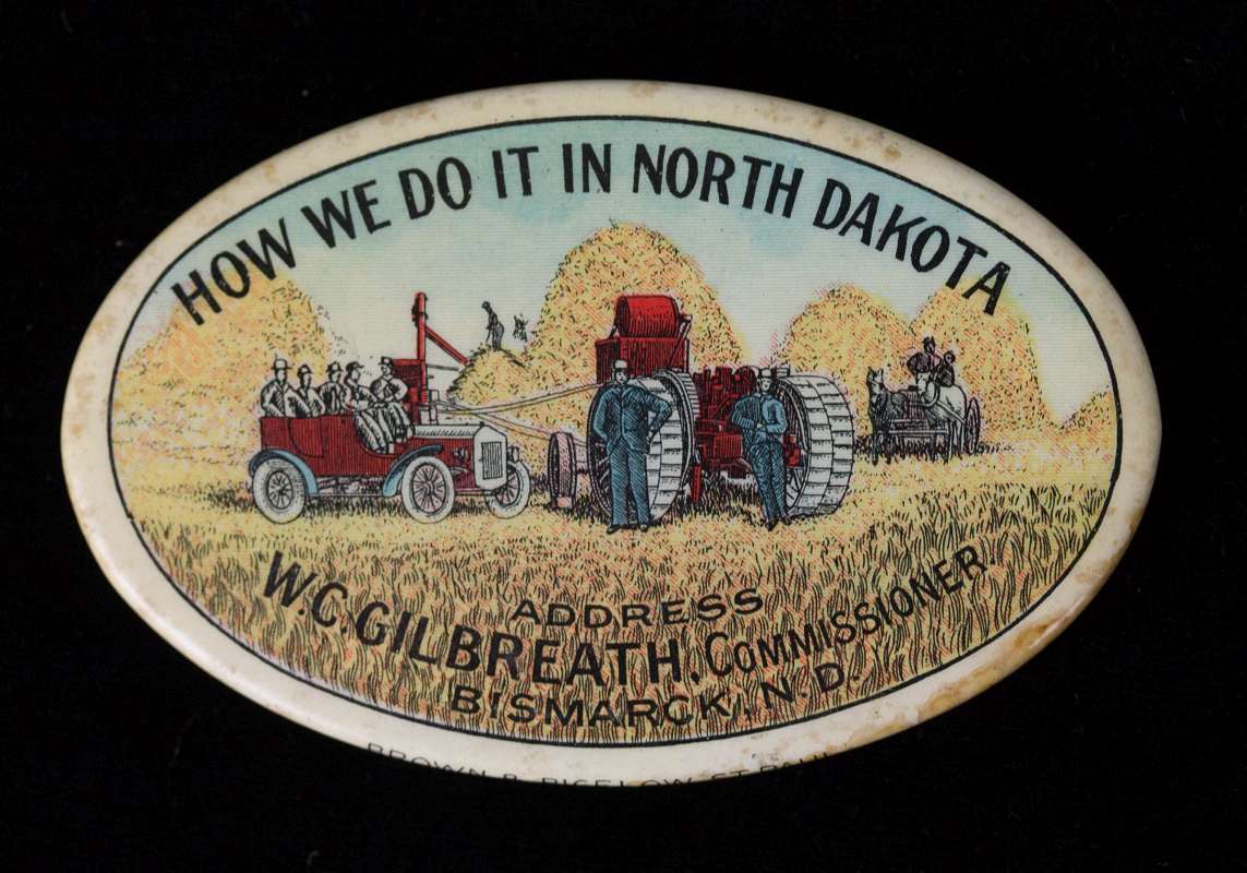 W.C. GILBREATH NORTH DAKOTA POLITICIAN MEMENTO