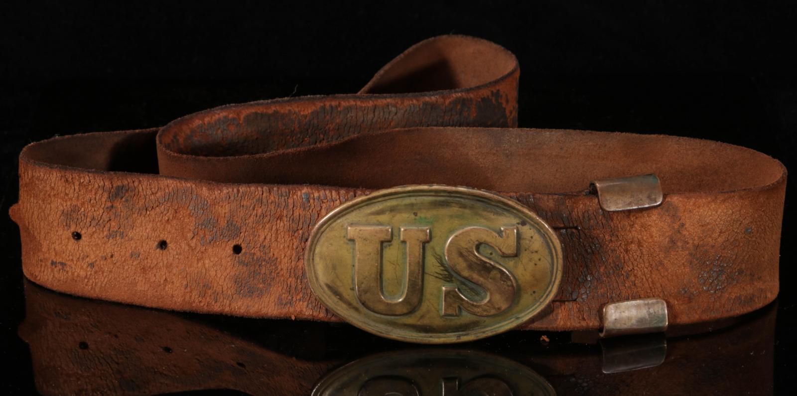 CIVIL WAR UNION BUCKLE AND BELT