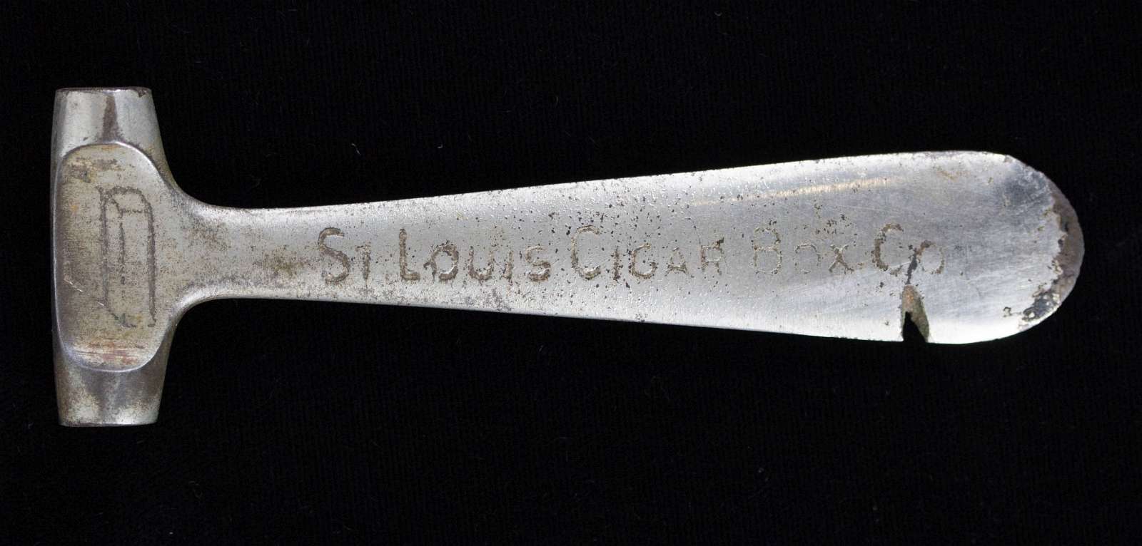 ST LOUIS CIGAR BOX CO ADVERTISING BOX OPENER 