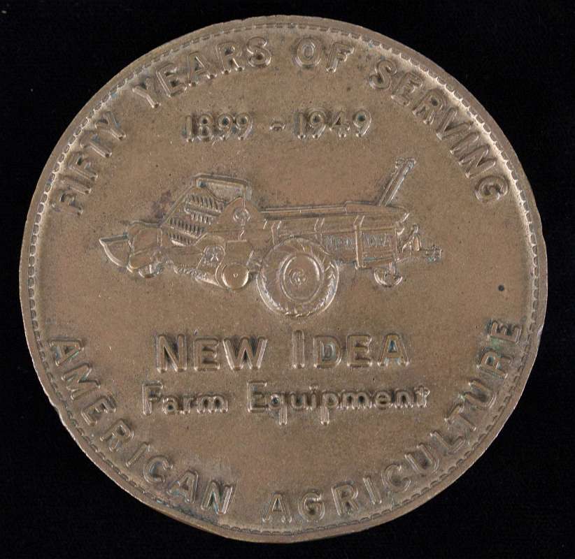 NEW IDEA FARM EQUIPMENT 50TH ANNIVERSARY MEDAL