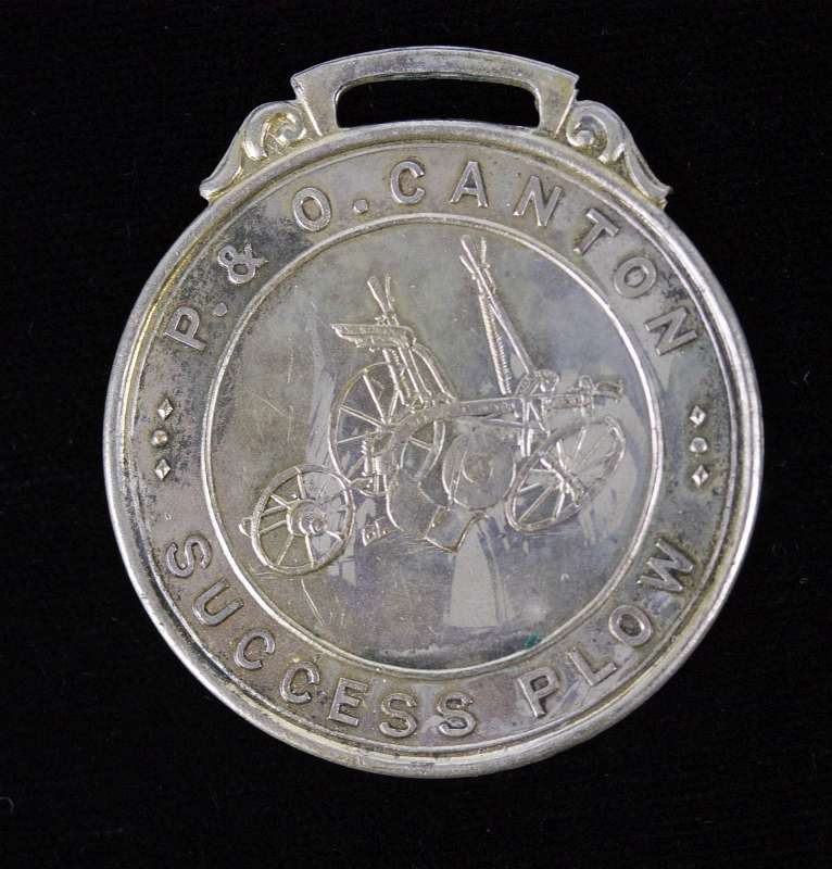 P. & O. CANTON SUCCESS PLOW ADVERTISING FOB