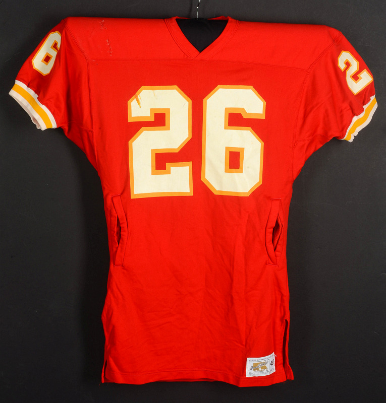 GARY BARBARO KANSAS CITY CHIEFS GAME WORN JERSEY