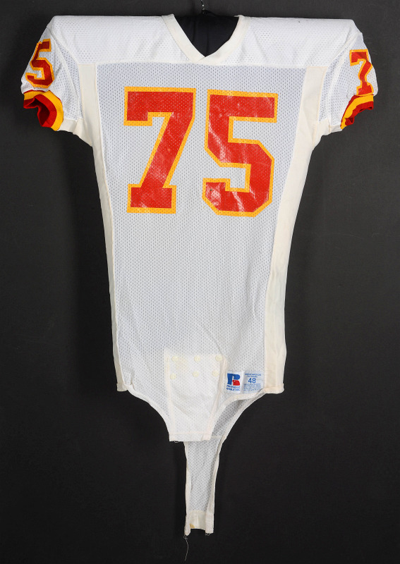 DAVID HEFFERNAN  KC CHIEFS GAME WORN JERSEY