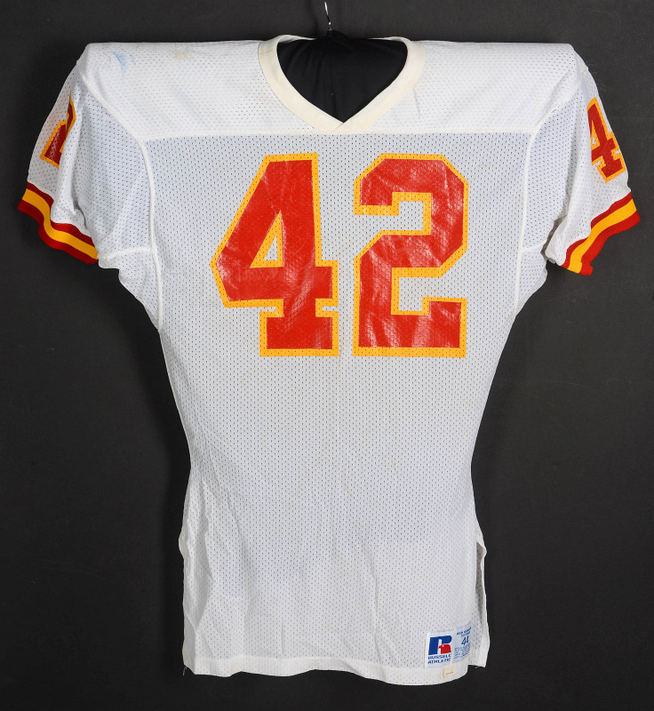 J.J. SMITH KANSAS CITY CHIEFS GAME WORN JERSEY