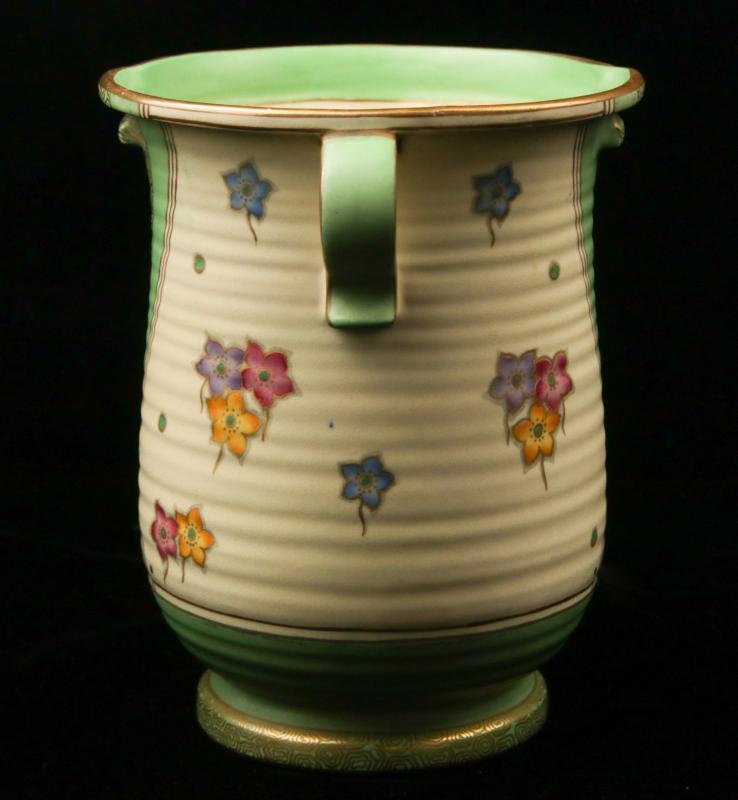 A CROWN DEVON ART DECO CERAMIC VASE C. 1930