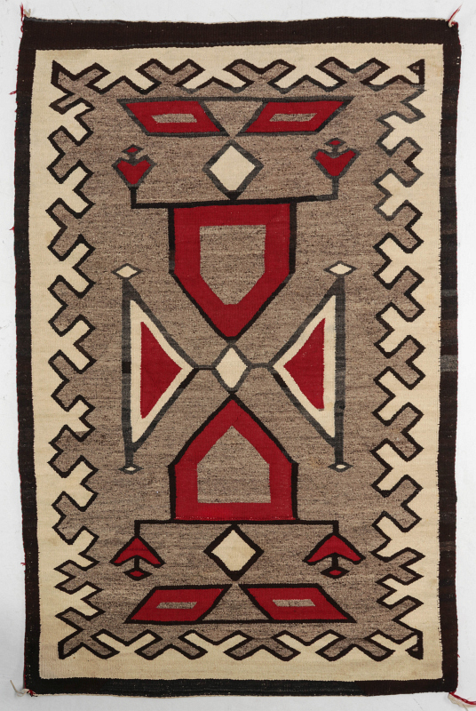 A CIRCA 1940 NAVAJO GANADO WEAVING 