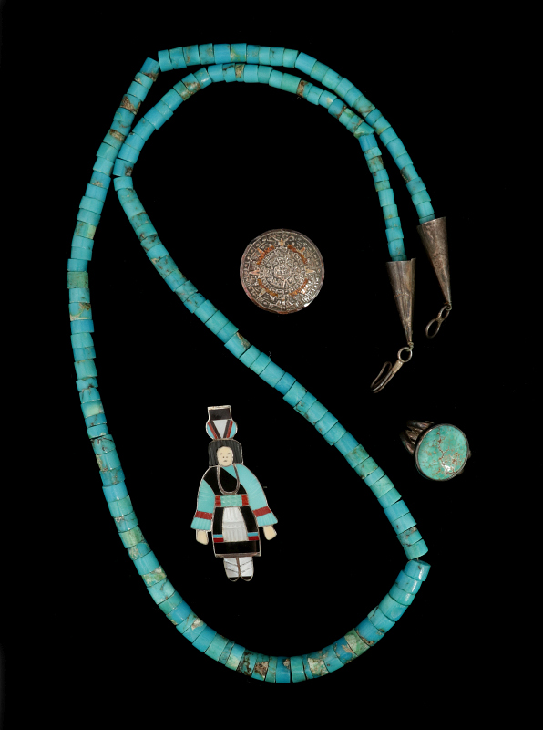 MADELINE BEYUKA (1935- )  AND OTHER INDIAN JEWELRY