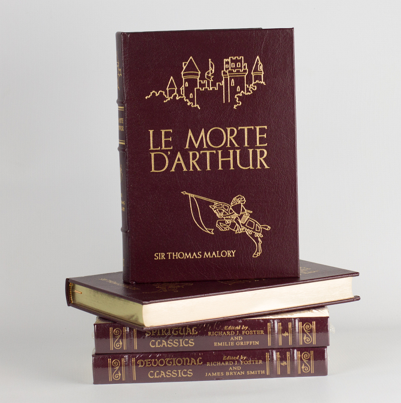 LE MORTE D'ARTHUR EASTON PRESS, SPIRITUAL CLASSICS