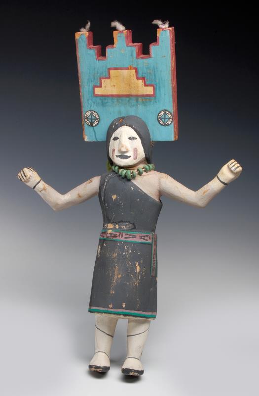 AN UNUSUAL HEMIS KACHINA ATTRIBUTED JIMMIE KOOTS