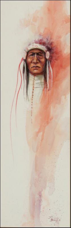 LEE BOCOCK (20th/21st C.) ACRYLIC ON PAPER