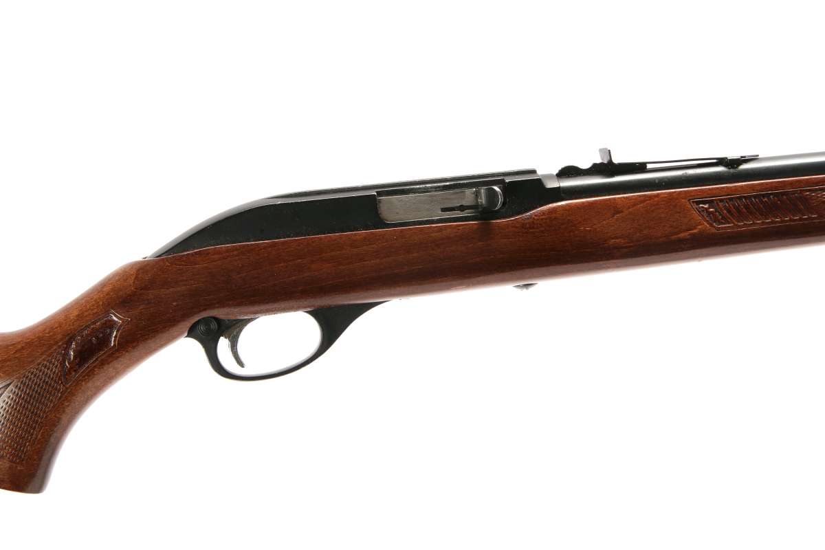 A MARLIN 22 CAL MODEL CC550 AUTOMATIC RIFLE