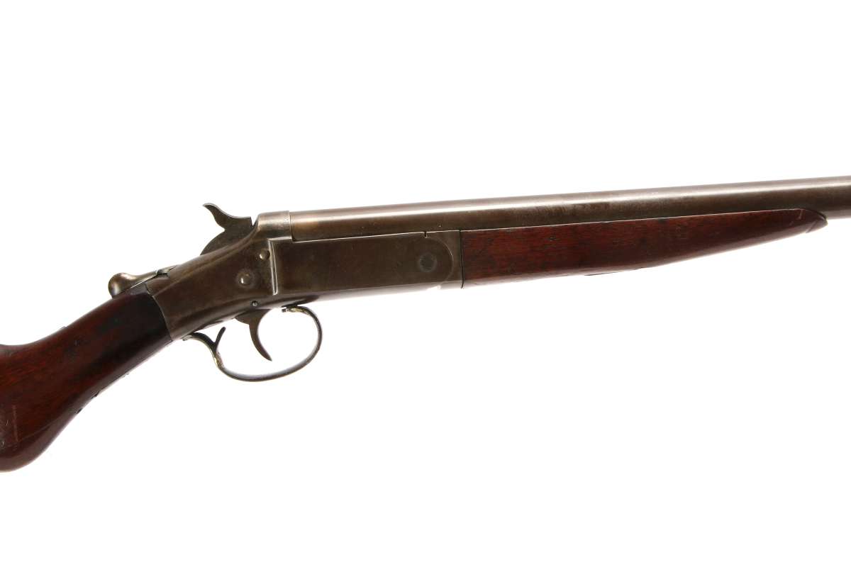 A KEEN KUTTER 12 GAUGE SINGLE SHOT SHOTGUN