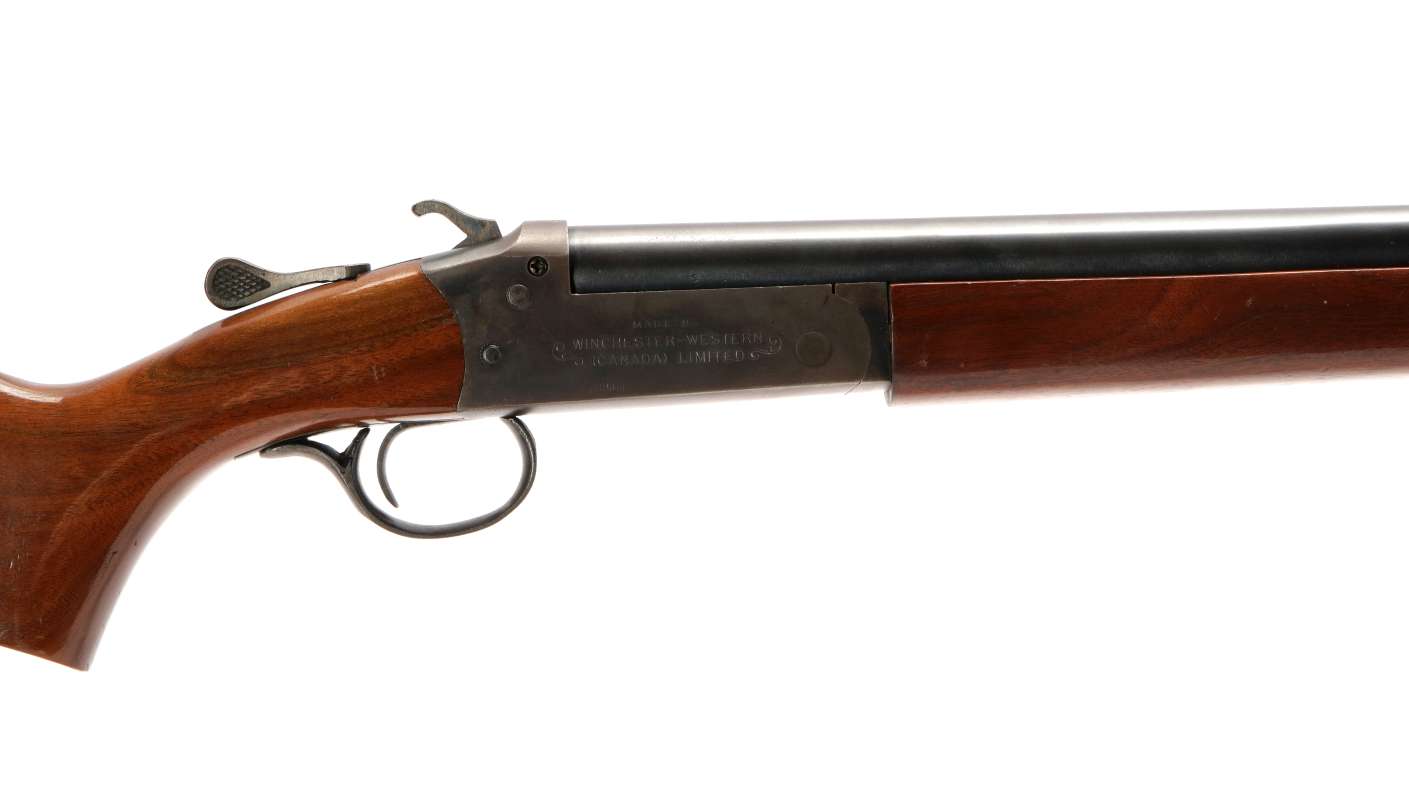 A RARE 28 GAUGE COOEY MODEL 84 SHOTGUN