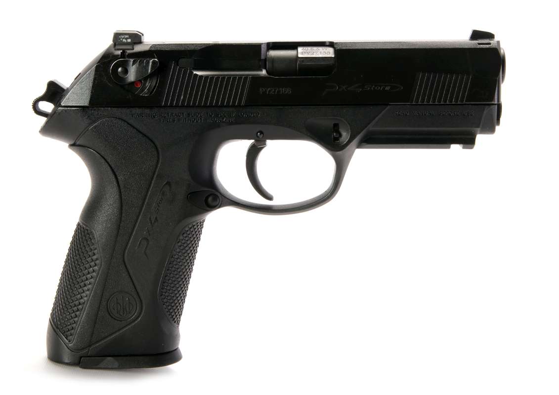 A BERETTA 40 CAL S&W PX4 STORM SEMI-AUTO HANDGUN