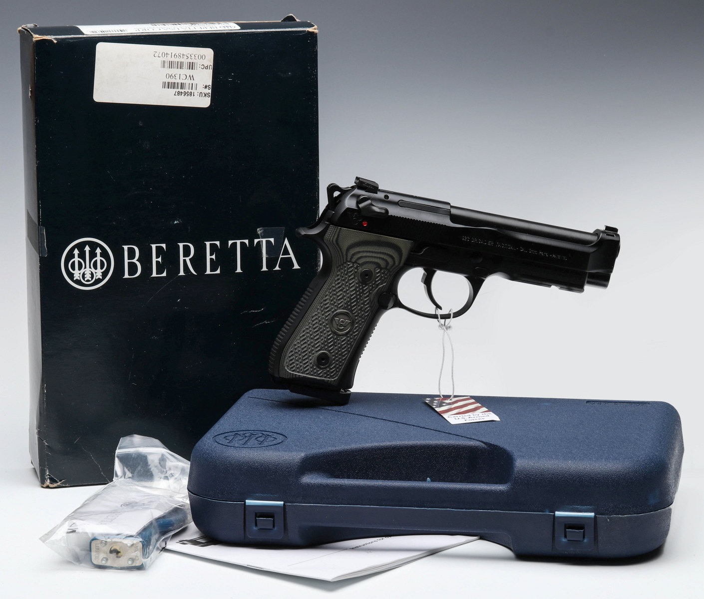 WILSON/BERETTA 92G BRIGADIER TACTICAL 9MM PISTOL