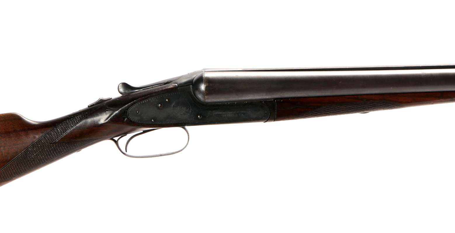 NORVELL SHAPLEIGH BLUE DIAMOND 12GA DOUBLE BARREL