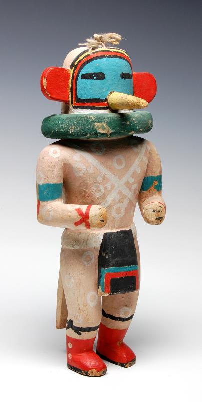 A CIRCA 1940 HOPI COTTONWOOD KACHINA