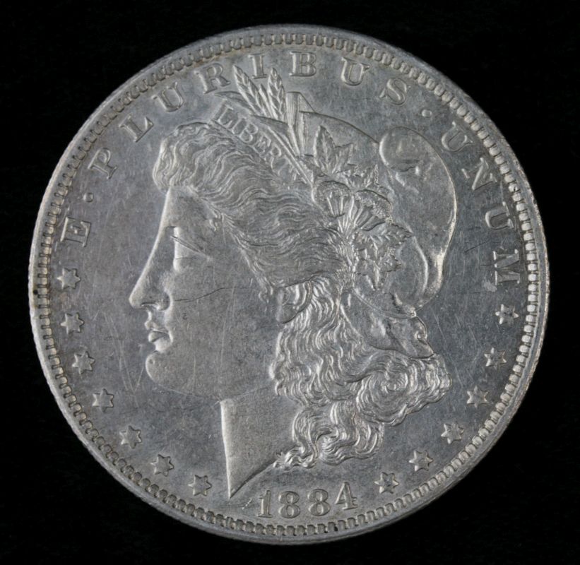 1884 O MORGAN SILVER DOLLAR