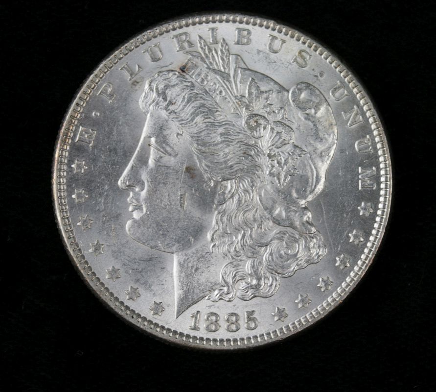 1885 (P) MORGAN SILVER DOLLAR