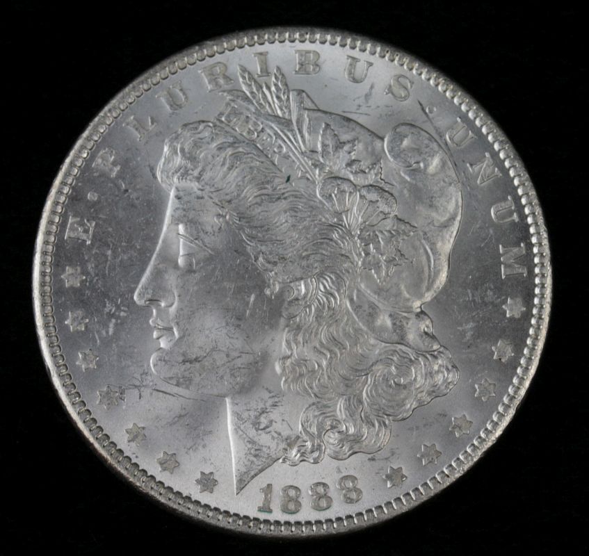 1888 (P) MORGAN SILVER DOLLAR