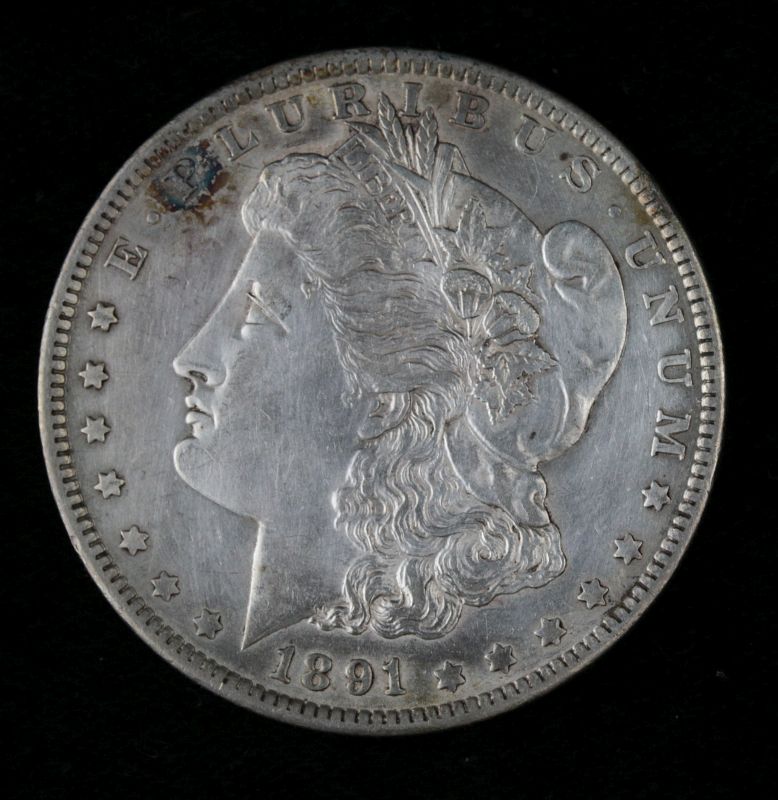 1891 O MORGAN SILVER DOLLAR