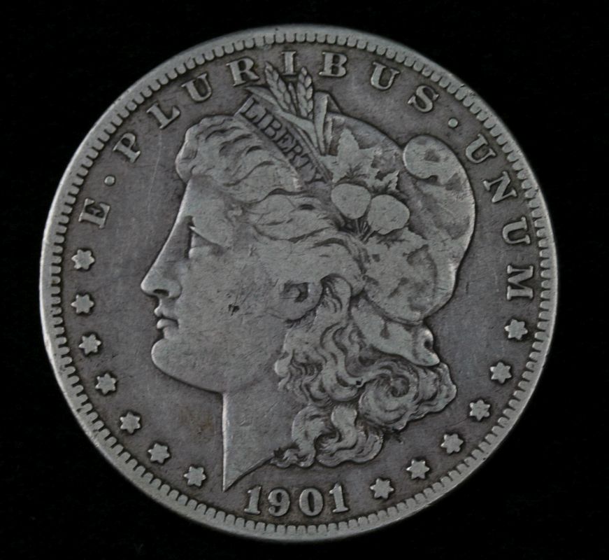 1901 O MORGAN SILVER DOLLAR