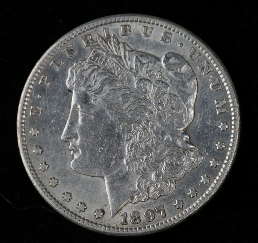 1897 S MORGAN SILVER DOLLAR