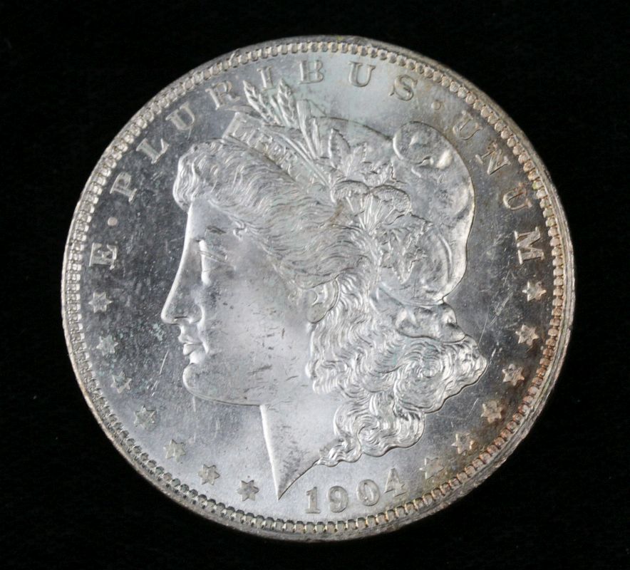 1904 O MORGAN SILVER DOLLAR