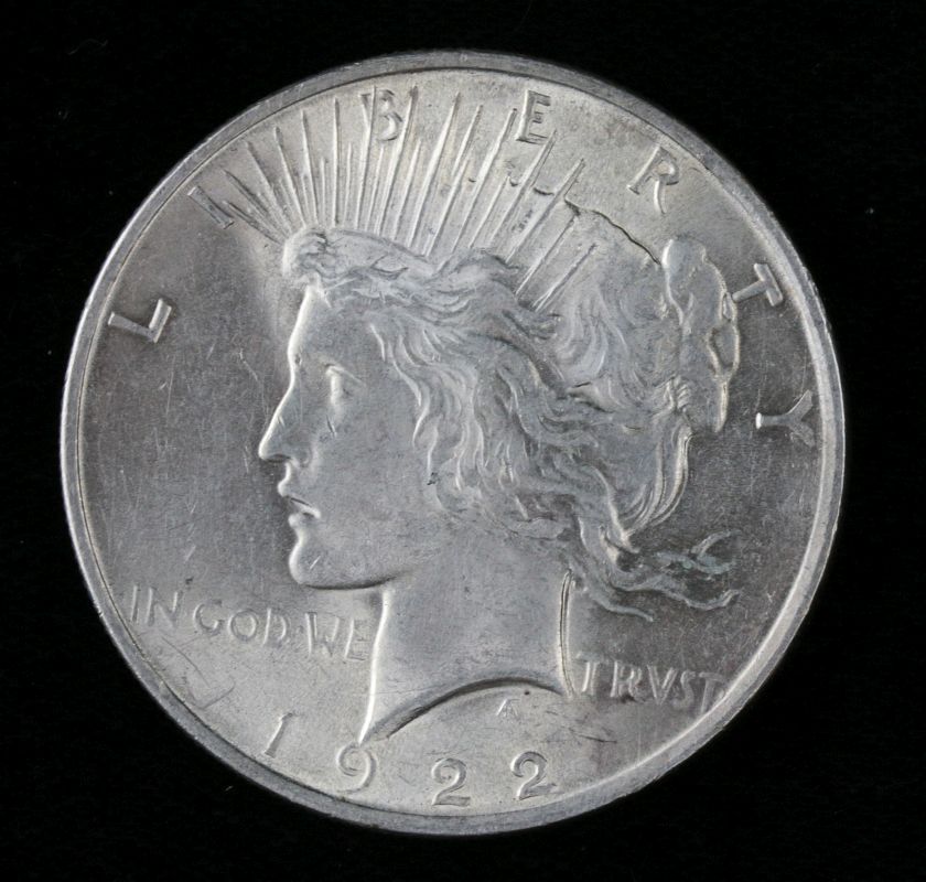 1922 (P) PEACE SILVER DOLLAR