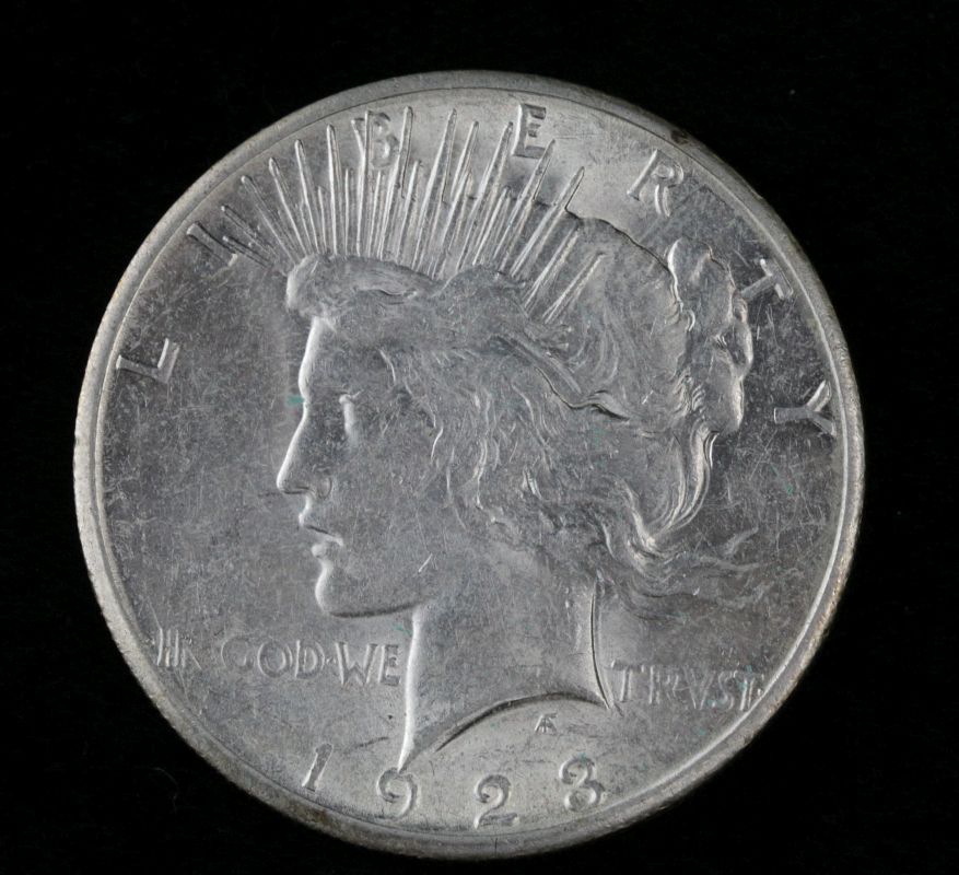 1923 S PEACE SILVER DOLLAR