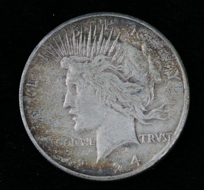 1924 S PEACE SILVER DOLLAR