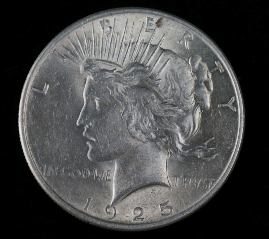 1925 (P) PEACE SILVER DOLLAR