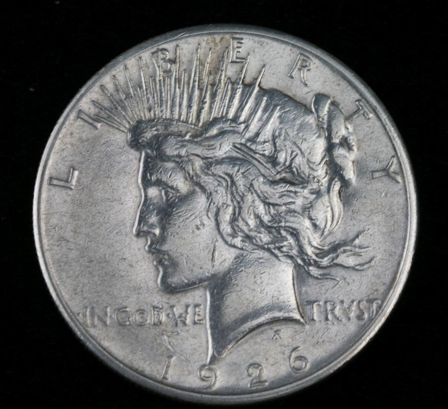 1926 S PEACE SILVER DOLLAR