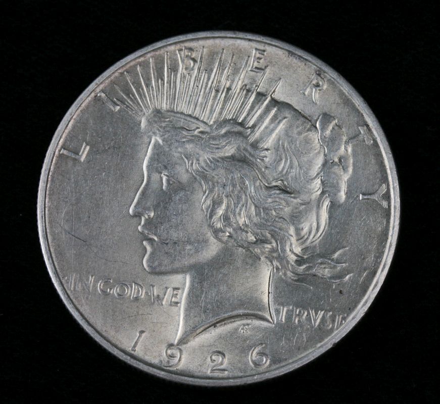 1926 s PEACE SILVER DOLLAR