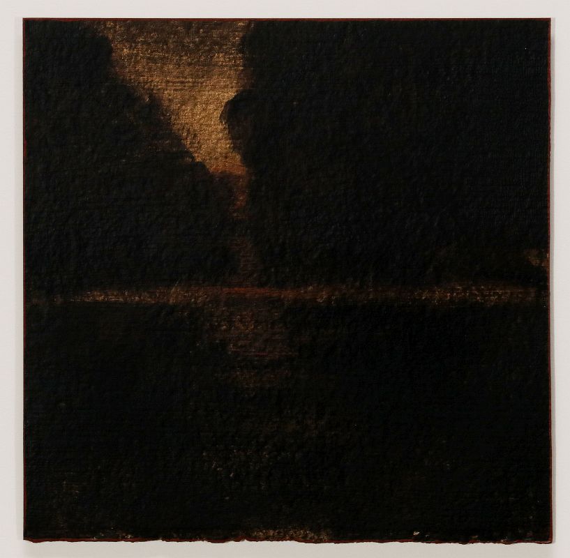 JANE VOORHEES (20th/21st C) ACRYLIC ON PAPER