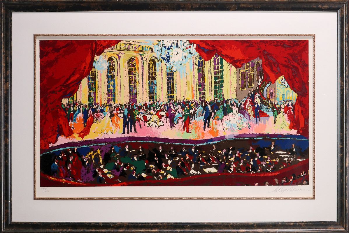 LEROY NEIMAN (1921-2012) PENCIL SIGNED SERIGRAPH